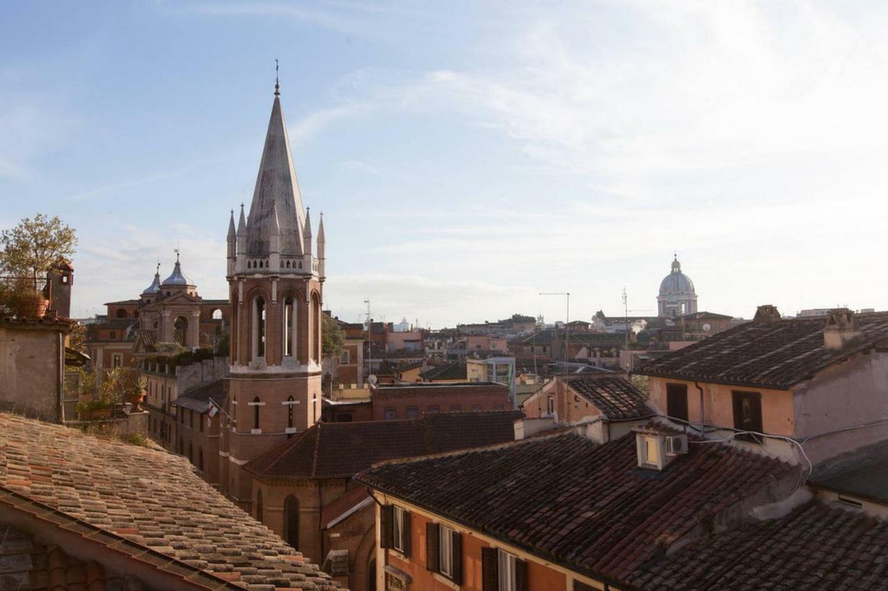 Amazing Panoramic Artist'S Loft Spanish Steps ローマ エクステリア 写真